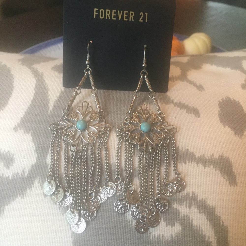 Forever 21 chandelier earrings